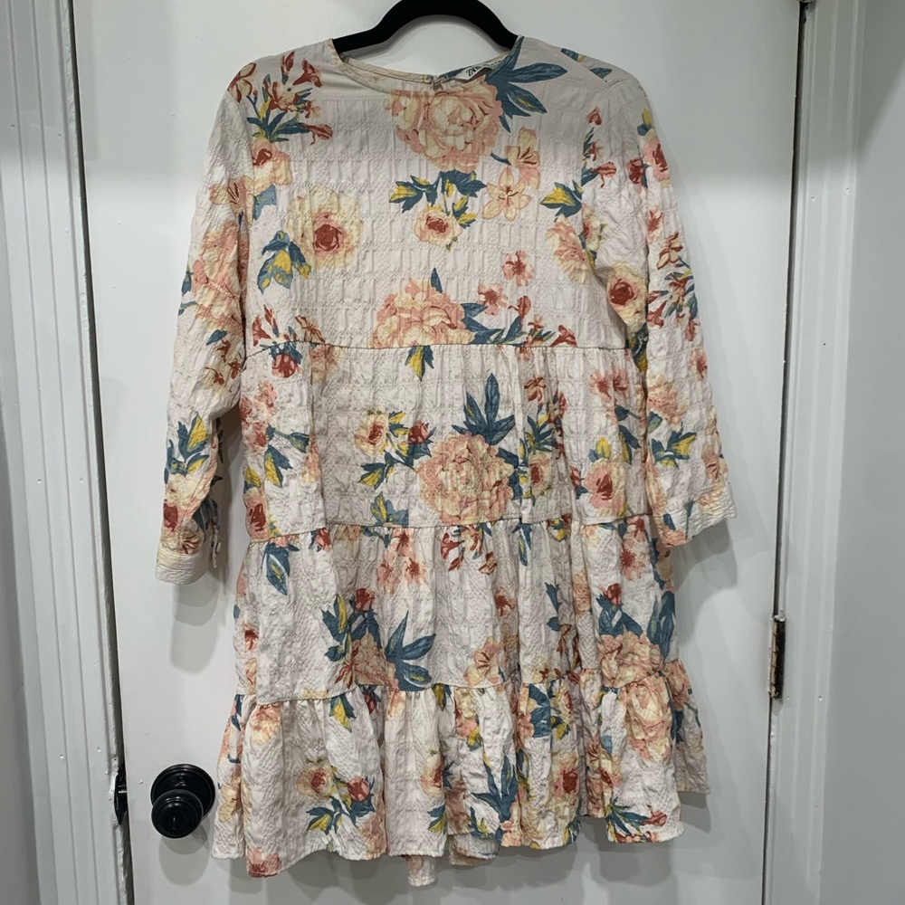 Like New Condition Zara Floral Dress